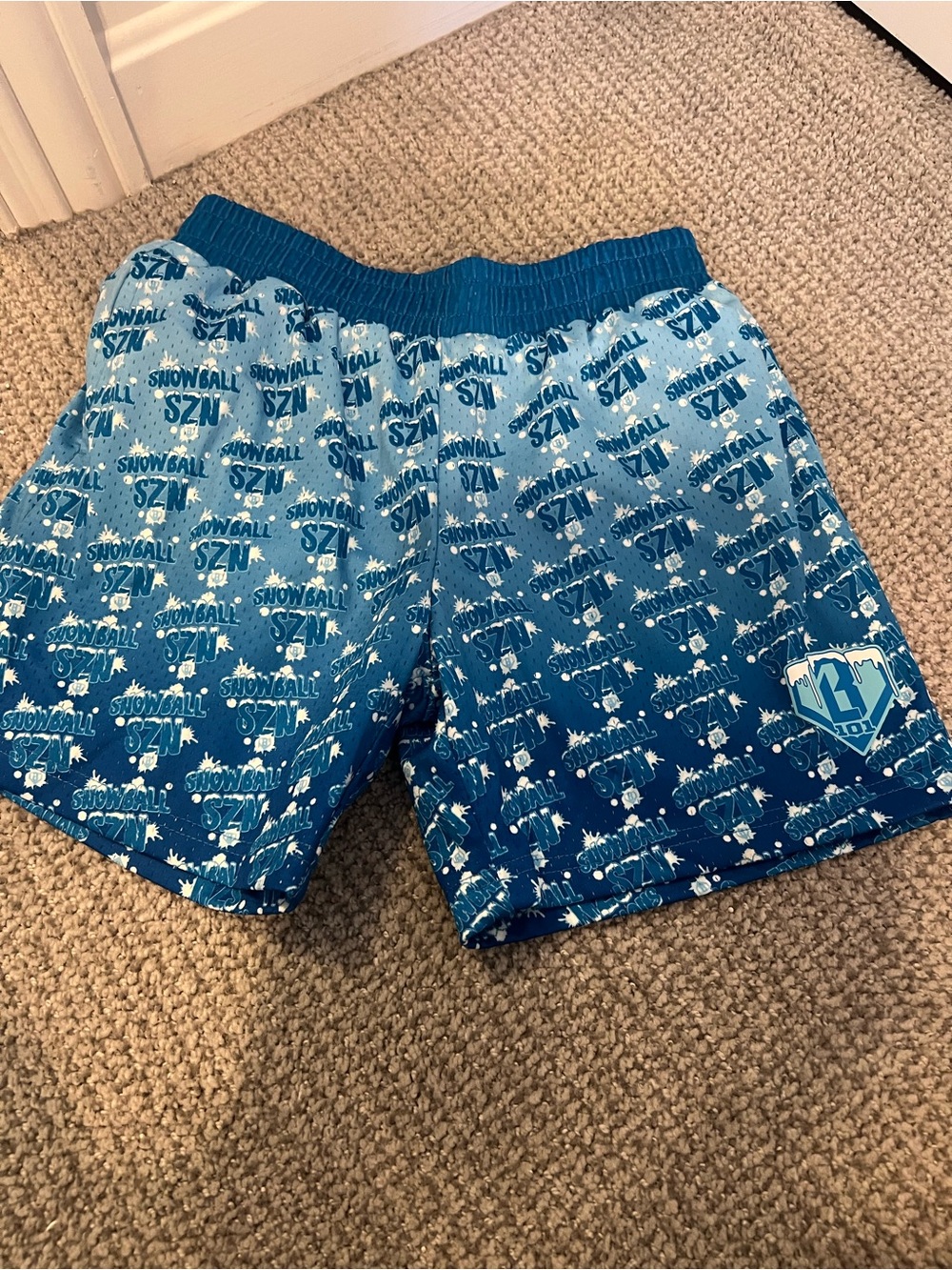 Boys Blue 'Snowball SZN' Active Shorts